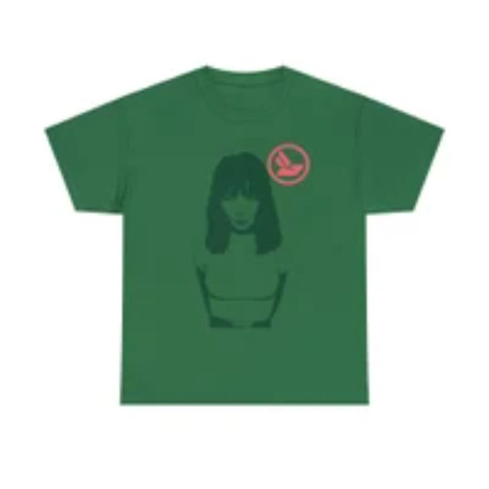 Björk Vintage Vibe Graphic T-Shirt Turf Green Gildan M